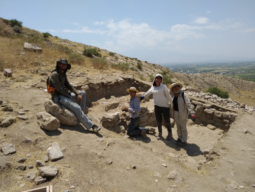 Students make exciting discoveries as they uncovered the past during the excavation. They also made new friends from all over the world.